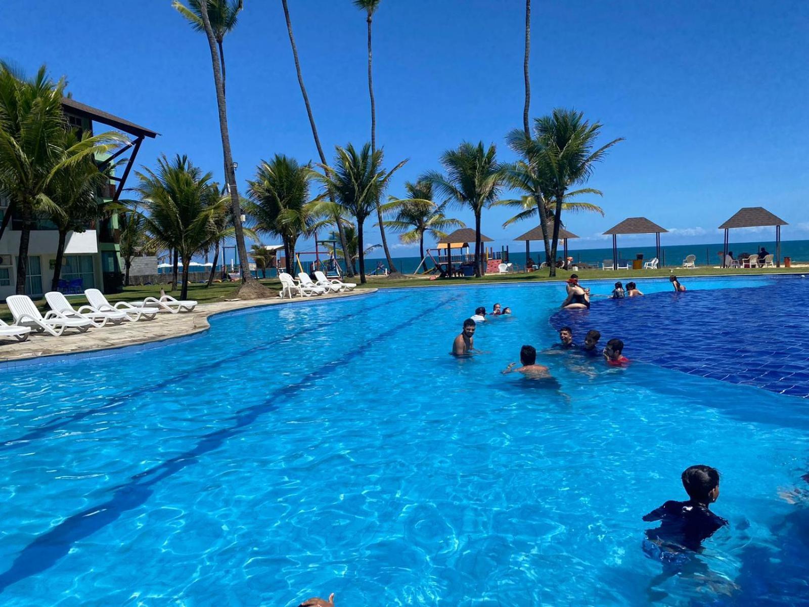 Ancorar Flat Resort Beira mar de Porto de galinhas Porto de Galinhas Exterior foto